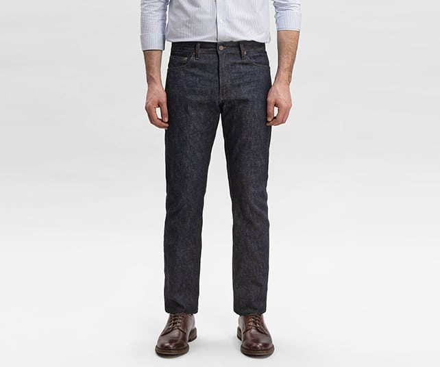 Best Business Casual Jeans. Todd Shelton Dark Jeans.